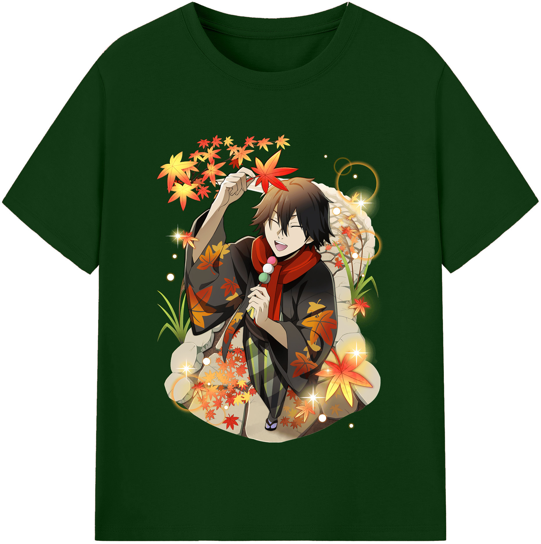 （画像用） 文豪ストレイドッグス Bungo Stray Dogs 綿100％半袖Tシャツ（フロントプリント）